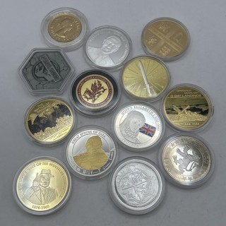 13 Various Crowns Elizabeth II Wales Winston Churchill