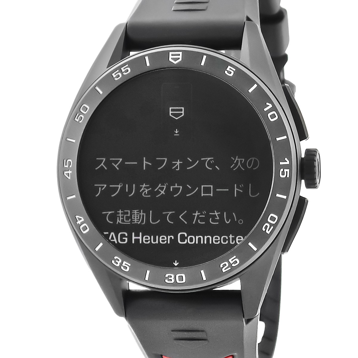 TAG Heuer Connected E4 SBR8A80 Black DLC Quartz Smartwatch EB0259