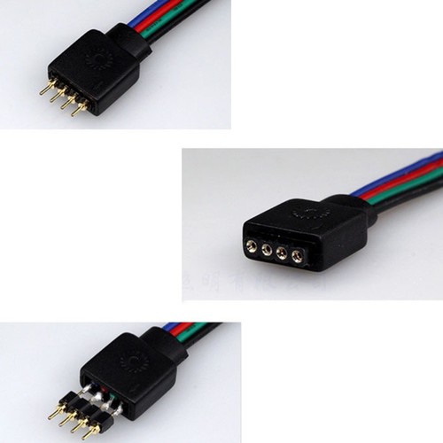 50PCS 5050 Colorful Light Strips Free Solder Male And Female Pin Header - Picture 2 of 11