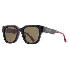 Gucci Grey Square Men's Sunglasses GG1670SK 005 52 GG1670SK 005 52