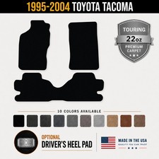 Avery Touring Front Rear Runner Floor Mats For 1995-2004 Toyota Tacoma 1kf