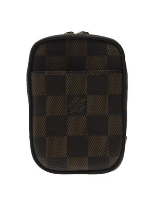 LOUIS VUITTON Etui Okapi PM Damier Ebene BRW PVC BRW