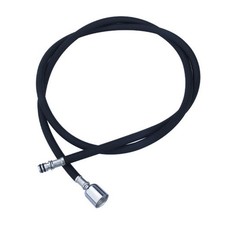 Sink Faucet Parts Faucet Pull Down Hose Black Color G1/2 Female Thread
