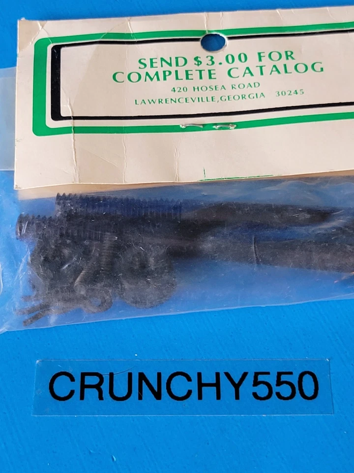 Bolink BL-2428 E-Z Mount Body Post Kit 3" Black Plastic Vintage RC - Image 3 of 3