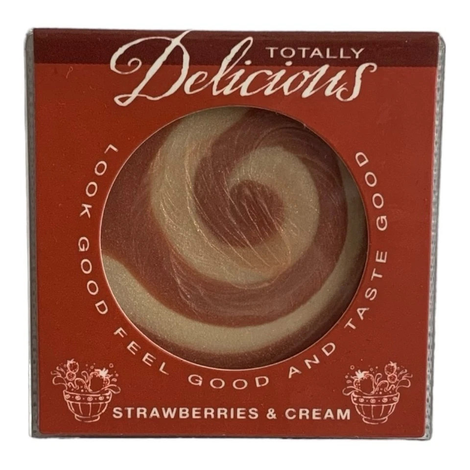 Prestige Totalmente Delicioso Bálsamo Labial Fresas y Crema Sabor Brillo Raro Nuevo Foto 2 de 3