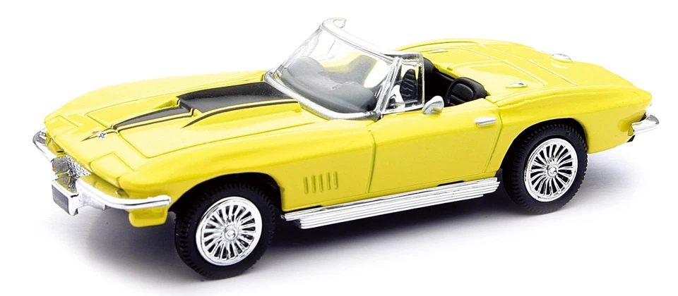 Voiture americaine Chevrolet Corvette 1967 jaune 1/43ème - Photo 1/1