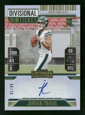 2024 Panini Contenders Jordan Travis Divisional Ticket Rookie Auto /99 TV2236