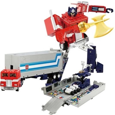 TAKARA Transformer Missing Link C01 Optimus Prime 2024 G1 Convoy w/ trailer NEW