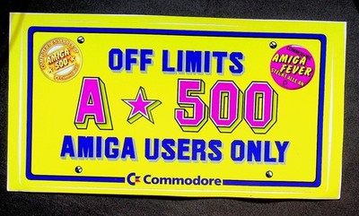 Commodore Amiga 500 Sticker
