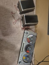 Emerson MS3106 Triple Changeur CD AM/FM Stéréo Argent - Fonctionne mais Fonctionne