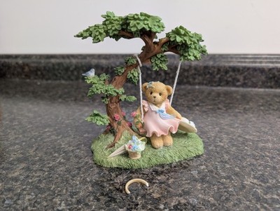Cherished Teddies ''Julia'' Girl on a Swing CT0042 Collector's Club Exclusive READ