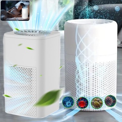 Air Purifier for Home Fragrance True HEPA Washable Filter Allergies Odor Smoke