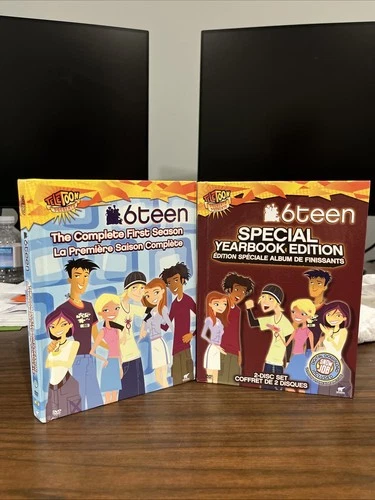 6teen 26 Total Episodes Two Dvd Sets! Rare HTF! Broken Cases, Discs In Sleeves