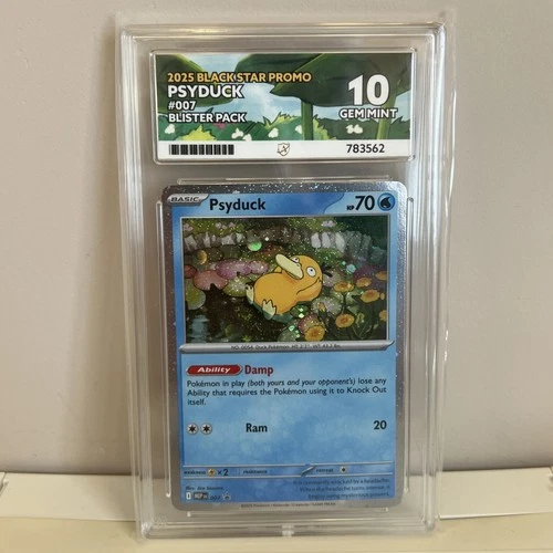 Psyduck | 007 | Mega Evolution Black Star Promo | Pokémon TCG ACE 10
