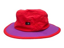 The North Face Kids' Class V Reversible Bucket Hat - Fiery Red/Purple Medium