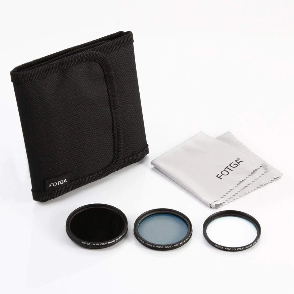Fotga 43mm Optical Glass Camera Lens Filter Kits ND2-ND400 + MCUV + MC CPL - Image 2 of 4