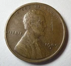 1909-S Lincoln Wheat Cent FINE Semi-Key Date Coin Original Toning Nice Solid! 👌