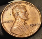 1929 P 1C Lincoln Wheat Penny Cent! Uncirculated! Great Color and Condition!