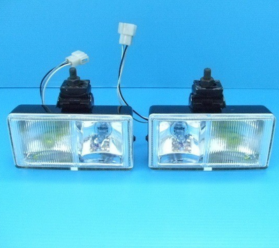 piaa フォグランプ PIAA 940 Square Spot Fog Lamp Light H3 Bulb off-road Dual Rare | eBay