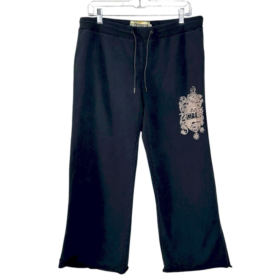 Pantalones deportivos vintage años 90 Y2K Gwen Stephani LAMB pierna ancha talla grande logotipo grunge Foto 3 de 4