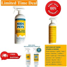 Instant Stain  Odor Remover for Carpets  Furniture - Safe for Kids  Pets