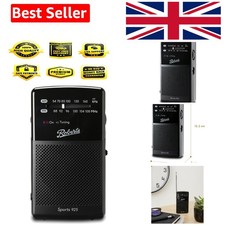 Radio Sports 925 Personal FM/AM Radio - Black
