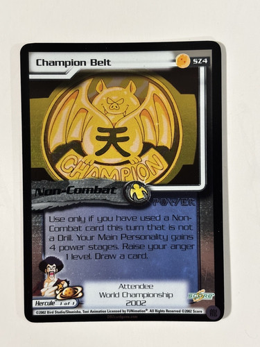 Champion Belt SZ4 card