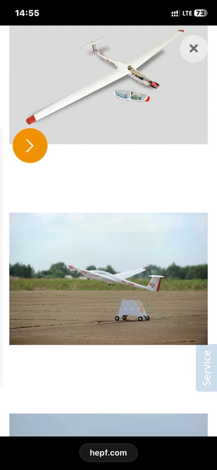 Phoenix Artikelnummer: GL06 ASK-21 - 320 cm - E-Version Segler ARF NEU OVP - Bild 3 von 4