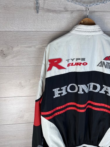 Vintage men's motorcycle jacket Fox size Xxl made in USA Hounda Subaru y2k - Picture 14 of 20