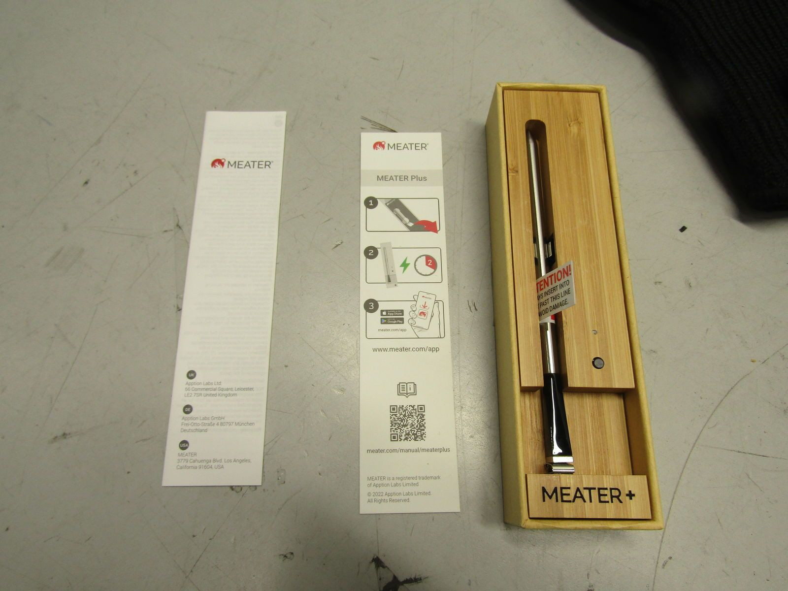 MEATER Plus Smart Bluetooth Wireless Meat Thermometer