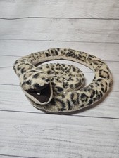 Dakin "Pillow Pets" Plush RATTLESNAKE with Rattle Tail - 1980 - Vintage
