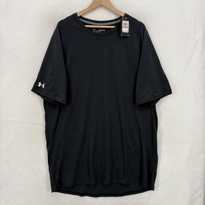 Under Armour Shirt Mens 3XLT Black UA Athletics Short Sleeve Performance Tee Top