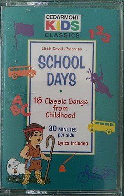 RARE Cedarmont Cassette Tape School Days 16 Classic Songs From ...