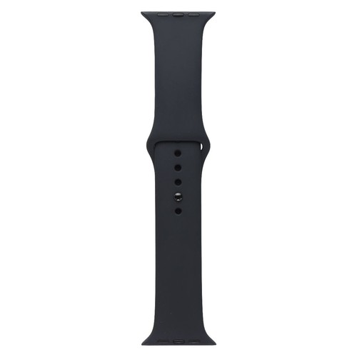 Apple Official Sport Band for Apple Watches Series 1-11 (46mm) - Black (M/L)