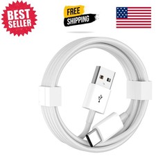 White USB-C to iPhone CarPlay Cable 3FT - Supports Fast Charging Data Transfer
