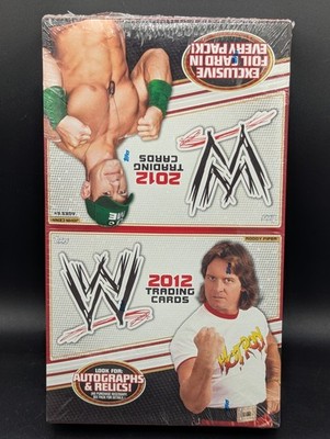 2012 Topps WWE Wrestling Factory Sealed Jumbo Pack Rack Box