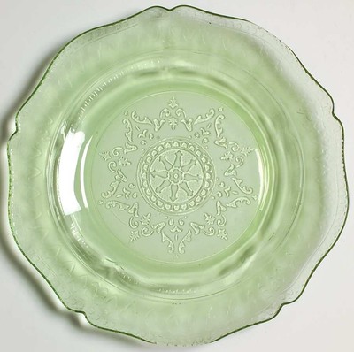 Federal Glass  Patrician Green Salad Plate 1754930