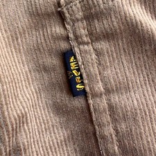 Levis Big E Jeans Vintage 70s Corduroy Pants Tan Beige 36x29 Straight Flare 546