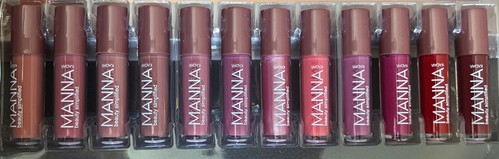 Manna Kadar Pucker Up II 12pz macchie labbra liquide formato viaggio nuovo con scatola - Foto 2 di 2
