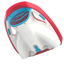 Nautica Lightweight Pool Surfer Water Scooter, 75min Runtime, 2.8MPH, Red