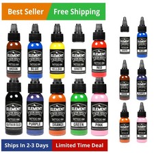 Ink Set 10 Bright Pigment Professional Solid ...