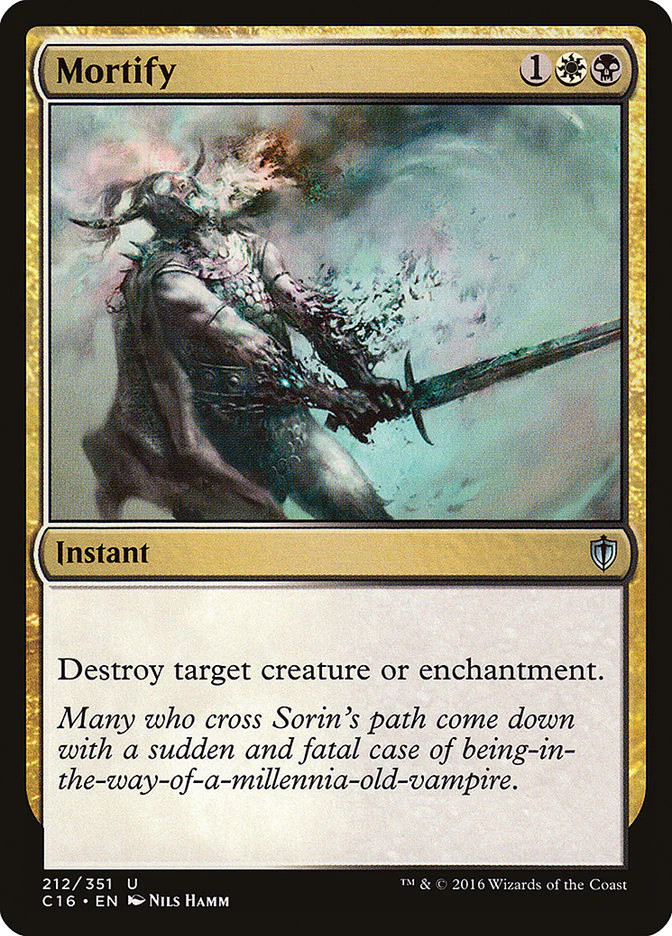 Mortify [Commander 2016] Lightly Played