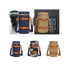 Borsa per obiettivo fotografico Cilindro Borsa antipolvere Zaino per