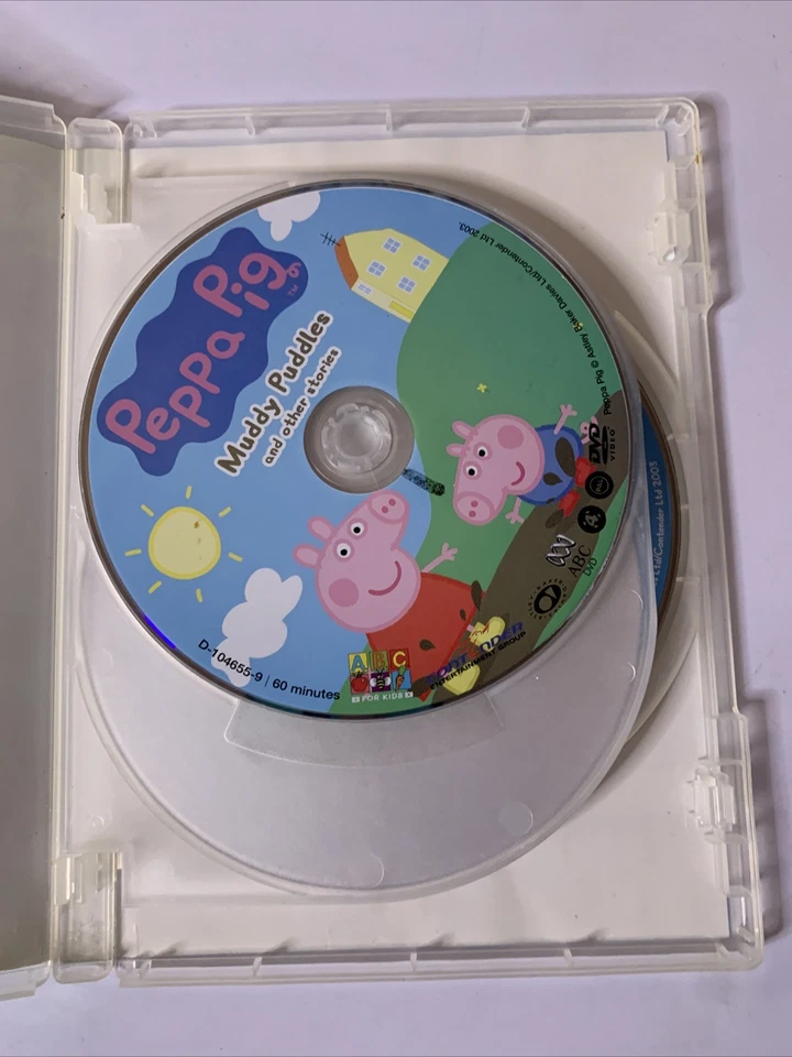 Peppa Pig: Muddy Puddles, Flying A Kite, New Shoes (DVD, 3-Disc) Region 4 - image 3 of 4