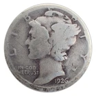 1926-S Mercury Dime Better Date AG About Good 90% Silver