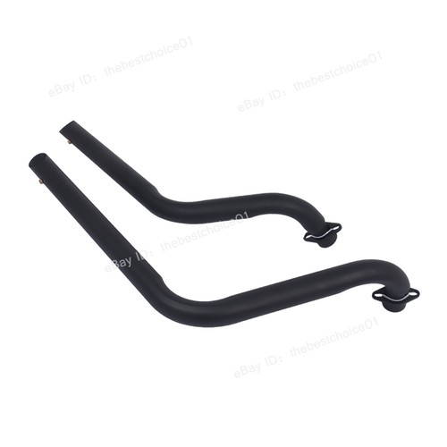 Slip For Honda Shadow ACE 1100 VT1100C 1995-2008 Black Full Exhaust System Pipe - Picture 8 of 16