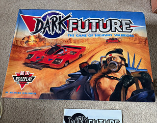 Games Workshop Dark Future Boxed Game w/ Tournament Rules & Parts
