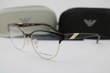 NEW EMPORIO ARMANI EA 1130 3063 BROWN GOLD HAVANA AUTHENTIC EYEGLASSES 54-17