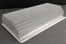 Big Aluminum Heatsink 13" x 7-1/2" x 2-3/4" 5lb 6oz With Seal & Mounting Holes