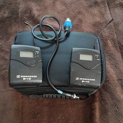 Sennheiser ew 100 G2 Wireless Bodypack Transmitter and Receiver Free case, Mic